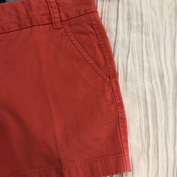 J Crew Chino Shorts in Coral.  Size 0. - Picture 5 of 8